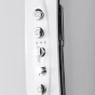 POLYSAN - MOLA termostatický sprchový panel nástěnný 210x1300, bílá 80365