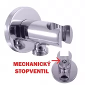 Držák sprchy s integrovaným STOP ventilem (MD0750)