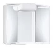 Zrcadlová skříňka (galerka) - bílá, š. 59 cm, v. 50 cm, hl. 15 cm (ANGY)