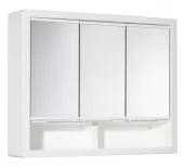 Zrcadlová skříňka (galerka) - bílá, š. 62 cm, v. 51 cm, hl. 16,5 cm (ERGO)