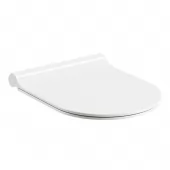 WC sedátko UNI Chrome slim - bílá, soft-close (X01550)