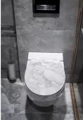 WC sedátko VIRINA soft-close, oválné (KD02181629)