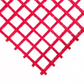 Červená olejivzdorná protiskluzová průmyslová univerzální rohož - 1000 x 60 x 1,2 cm