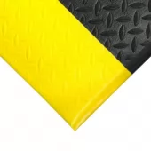 Černo-žlutá pěnová protiskluzová protiúnavová průmyslová rohož (role) - 18,3 m x 120 cm x 0,95 cm