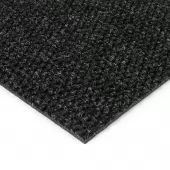 Černá kobercová zátěžová čistící zóna FLOMA Fiona - 200 x 100 x 1,1 cm