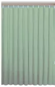 AQUALINE - Sprchový závěs 180x200cm, polyester, zelená 0201104 Z