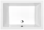 POLYSAN - DEEP hluboká sprchová vanička, obdélník 110x75x26cm, bílá 72883
