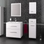 Koupelnová skříňka s keramickým umyvadlem Omega 60