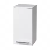 Bino koupelnová skříňka horní, 63 cm, pravá, bílá (CN666)