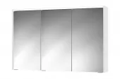 Zrcadlová skříňka (galerka) - bílá, š. 80 cm, v. 74 cm, hl. 15 cm (SPS-KHX 80)