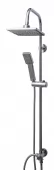 Sprchový set MAURITIUS - pro připojení k vodovodní baterii, v. 106 cm (091460)
