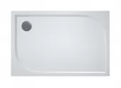 Sprchová vanička obdélníková 80×120 cm - bílá (WAA 80 120 04)