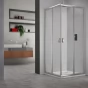 Sprchový kout MS2L+MS2P s dvoudílnými posuvnými dveřmi