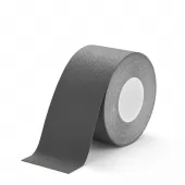 Černá plastová voděodolná protiskluzová páska FLOMA Super Resilient - 18,3 m x 10 cm a tloušťka 1,3 mm