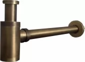 MEXEN - Umyvadlový sifon, bronz 79950-30