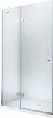 MEXEN - Roma Sprchové dveře Swing 120, transparent, chrom se stěnovým profilem 854-120-000-01-00