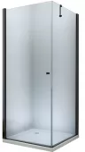 MEXEN/S - PRETORIA sprchový kout 80x80, transparent, černá 852-080-080-70-00
