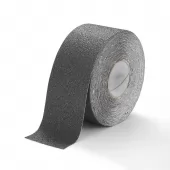 Černá korundová chemicky odolná protiskluzová páska FLOMA Extra Super Chemical Resistant - 18,3 m x 10 cm a tloušťka 1 mm