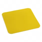 Žlutá korundová protiskluzová páska (dlaždice) FLOMA Standard - 14 x 14 cm a tloušťka 0,7 mm