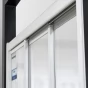 Posuvné sprchové dveře PD3N pro instalaci do niky
