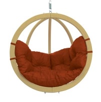 Závěsné křeslo houpací Globo Chair Terracotta