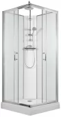 ARTTEC SMARAGD 90 x 90 cm - Termo sprchový box model 6 grape sklo