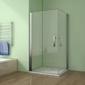 Sprchový kout MELODY A4 80 cm se dvěma jednokřídlými dveřmi