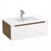 Koupelnová skříňka s keramickým umyvadlem Lutecia W 80-1Z