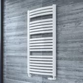 Koupelnový radiátor Zeven W 14070 / bílá RAL 9016 (141x68 cm)
