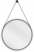 MEXEN - String zrcadlo 50 cm, černý rám 9854-050-050-000-70