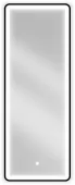 MEXEN - Coro zrcadlo s osvětlením 45 x 120 cm, LED 6000K, černý rám 9817-045-120-611-70
