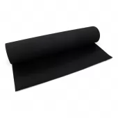 Černá průmyslová rohož Rib ‘n’ Roll - 1000 x 100 x 0,6 cm