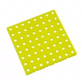 Žlutá polyethylenová dlažba AvaTile AT-STD - 25 x 25 x 1,6 cm