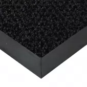 Černá textilní vstupní vnitřní čistící rohož Alanis - 300 x 150 x 0,75 cm